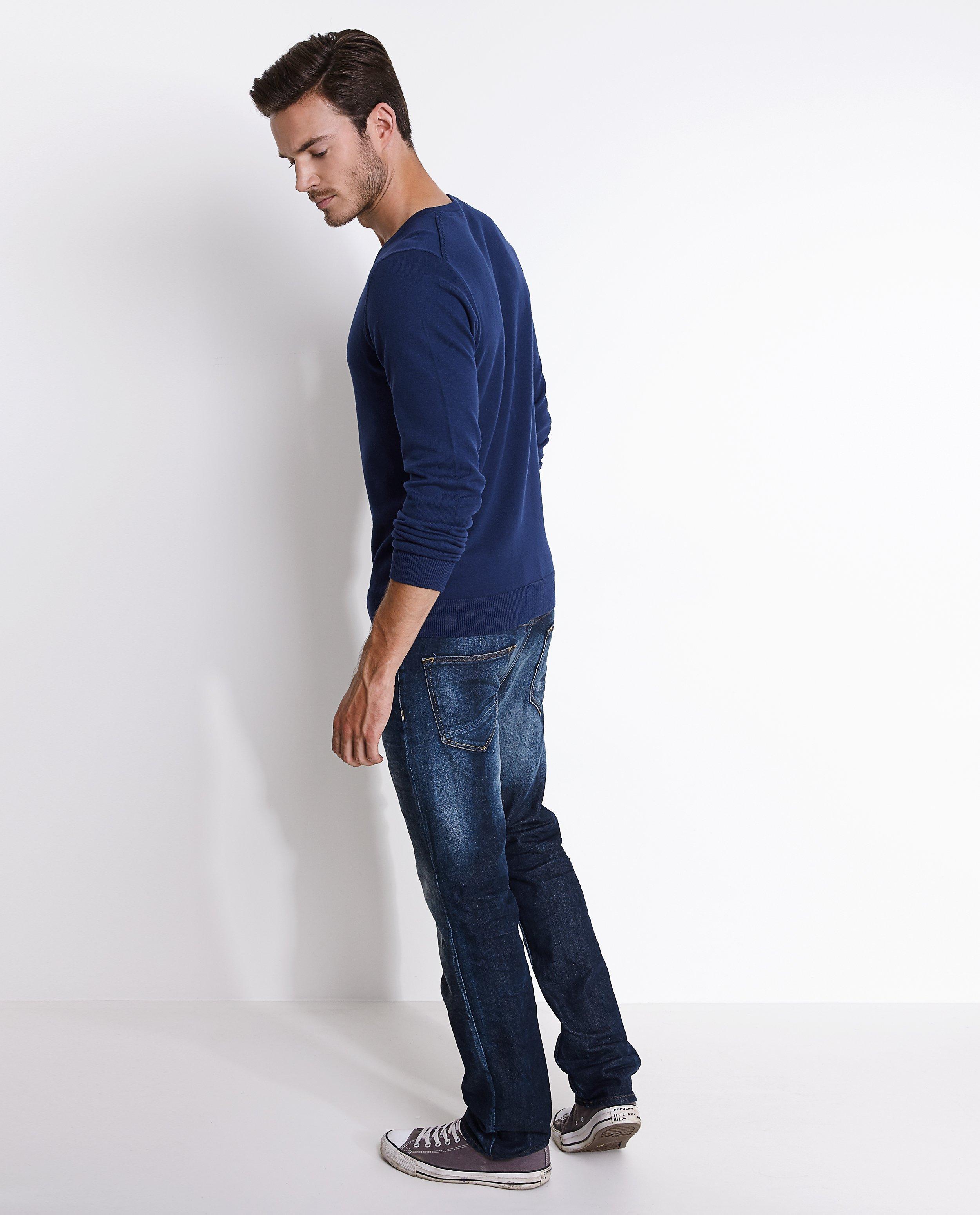 Truien - Slim fit trui met V-hals