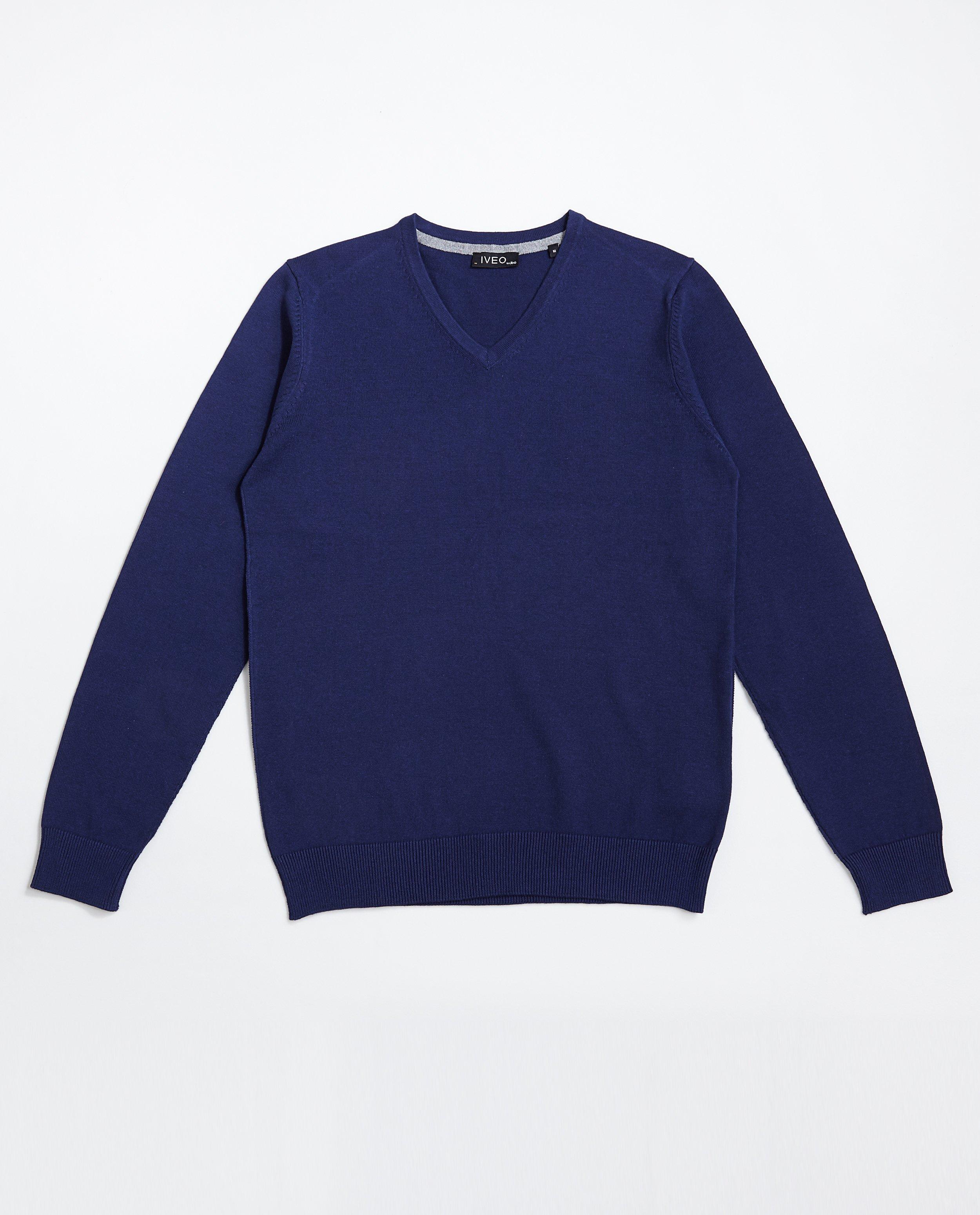 Truien - Slim fit trui met V-hals