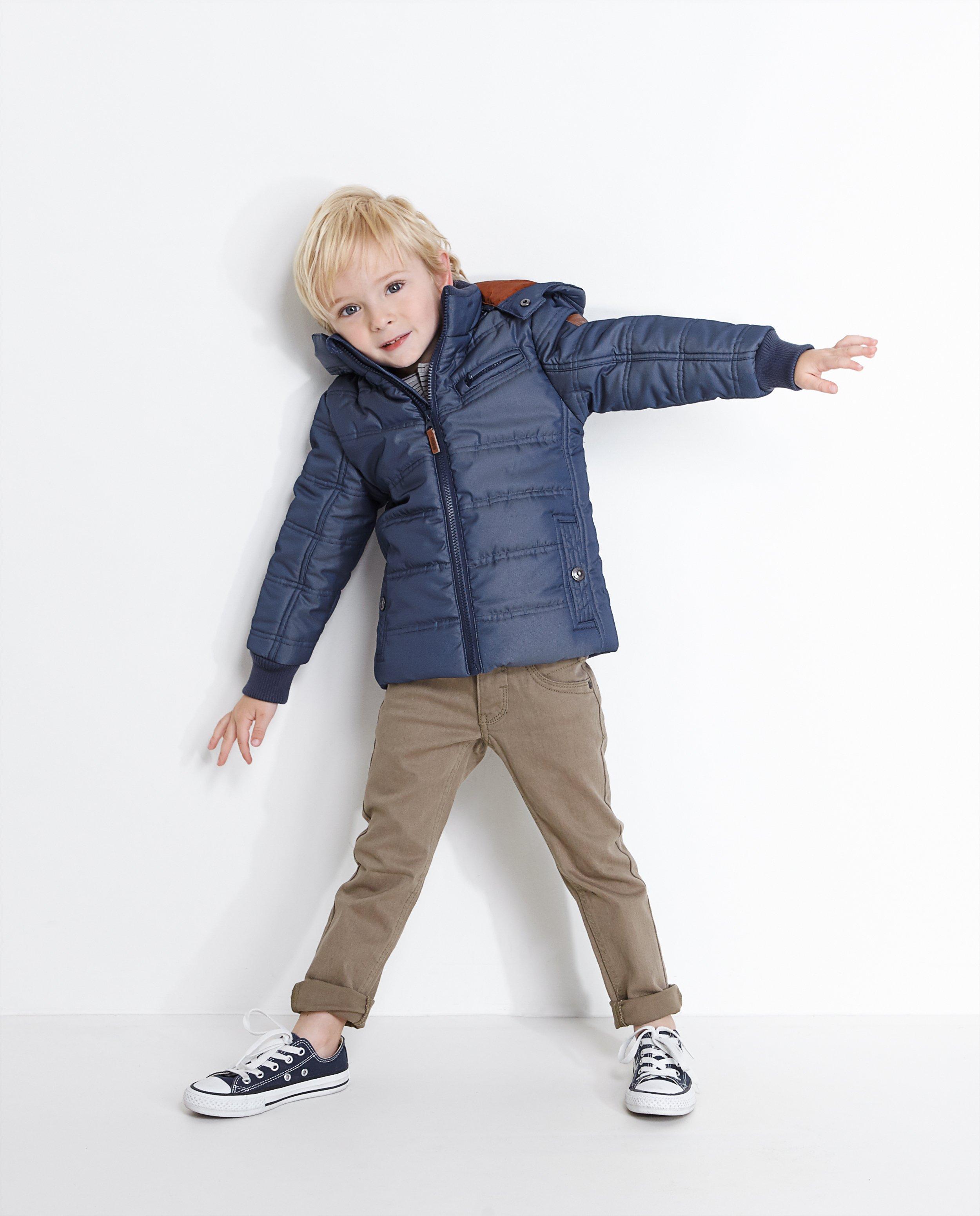 Jas met denim look - null - JBC