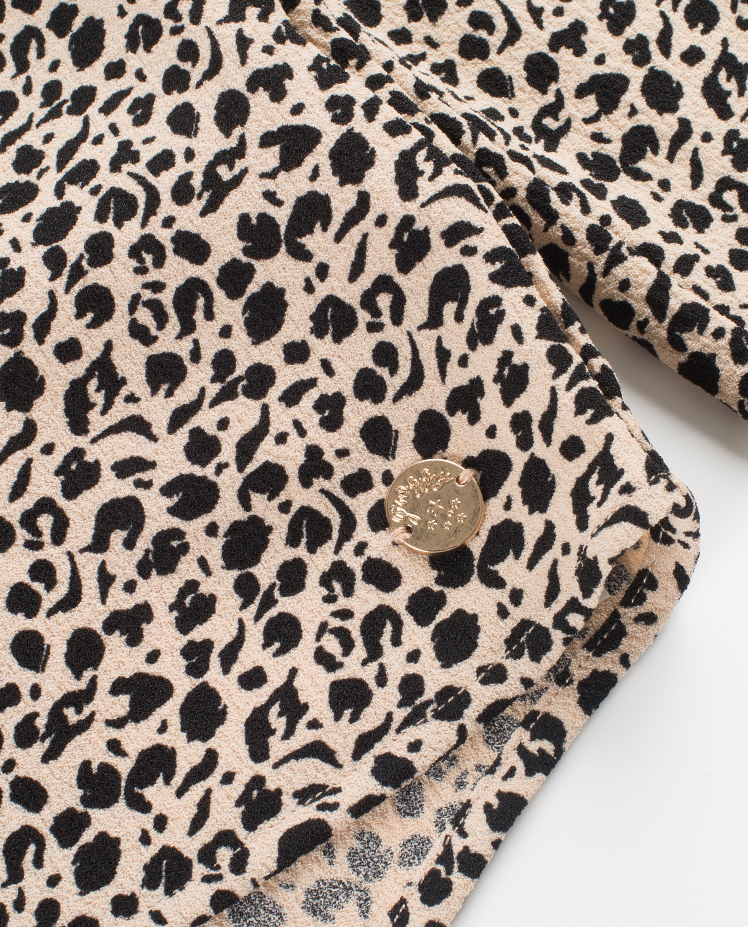 Chemises - Hemd met luipaardprint