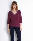 Hemden - Aubergine blouse 