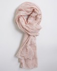 Roze sjaal met metallic print - null - JBC