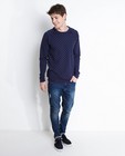 Blauwe sweater met polkadot - null - Groggy