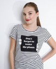 T-shirts - Streepjes-T-shirt van biokatoen