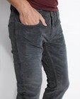 Pantalons - Grijze corduroy broek