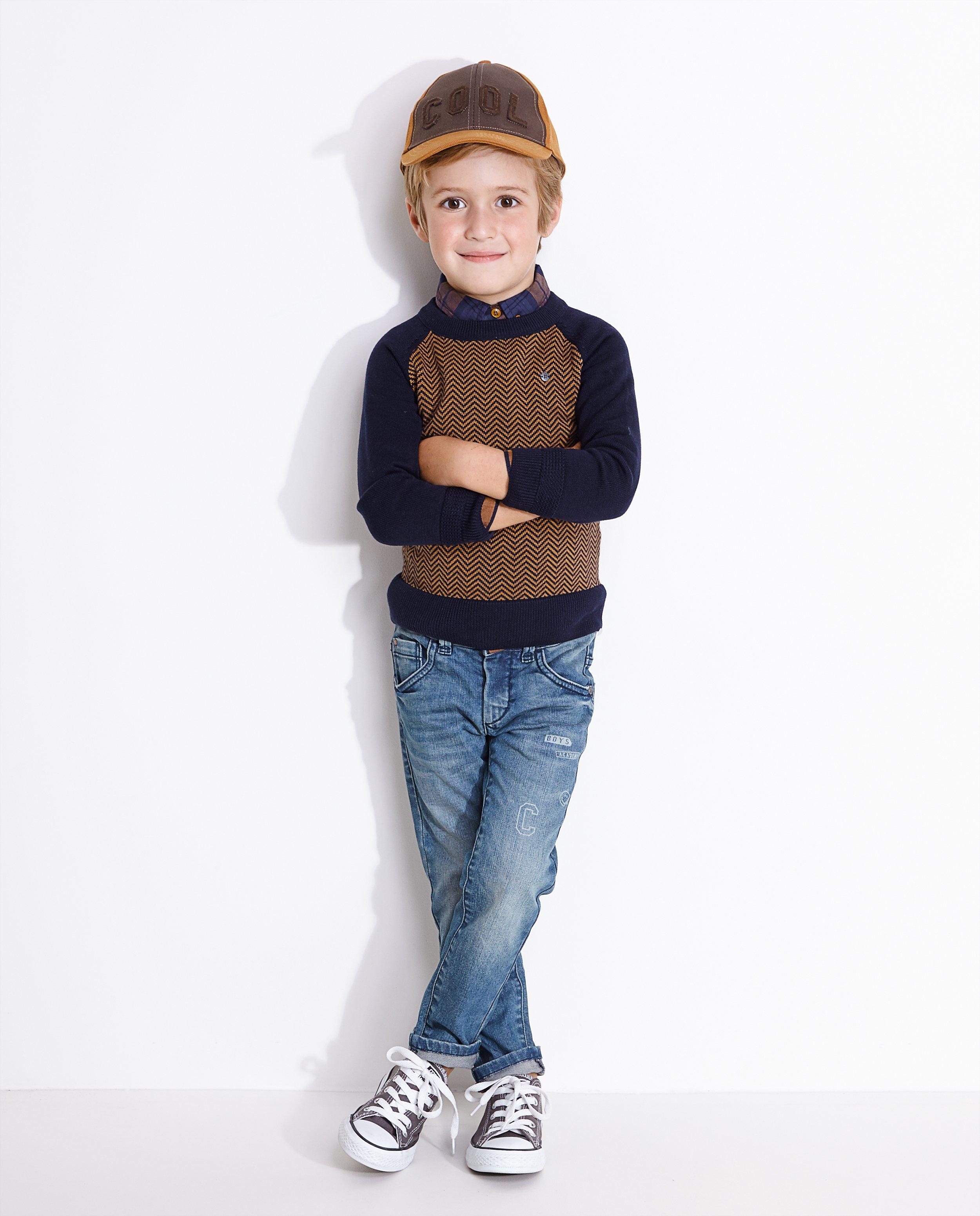 Jeans met artwork - null - JBC