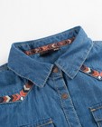 Hemden - Jeanshemd met etnisch borduursel