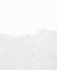 T-shirts - Witte longsleeve met opschrift