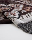 Breigoed - Bruine versierde sjaal