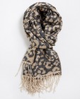 Gebreide sjaal met luipaardpatroon - null - JBC