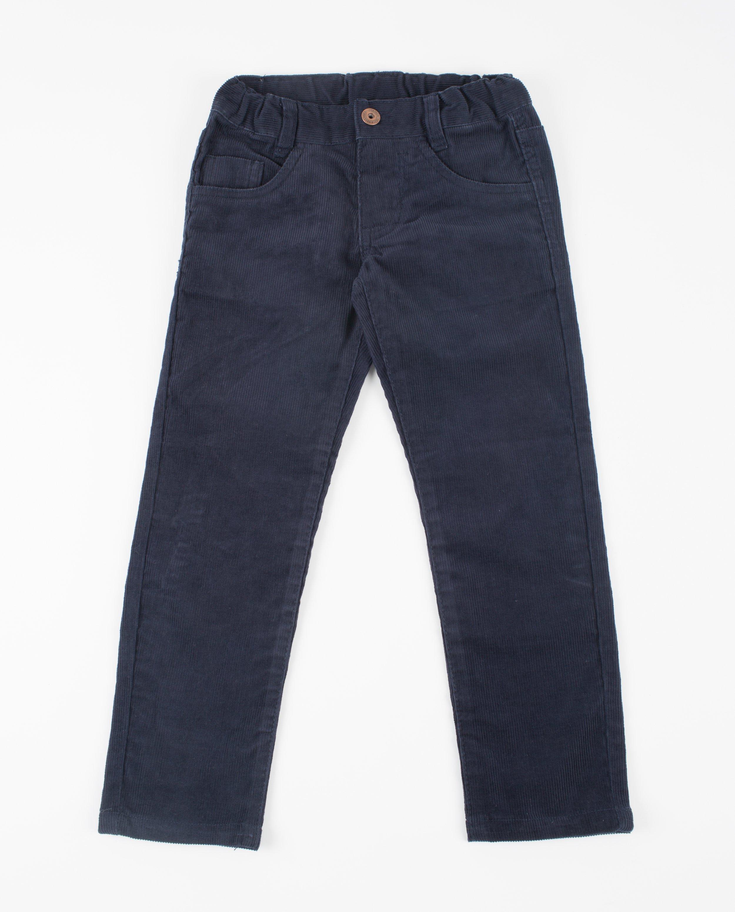 Broeken - Corduroy broek met rechte pijpen