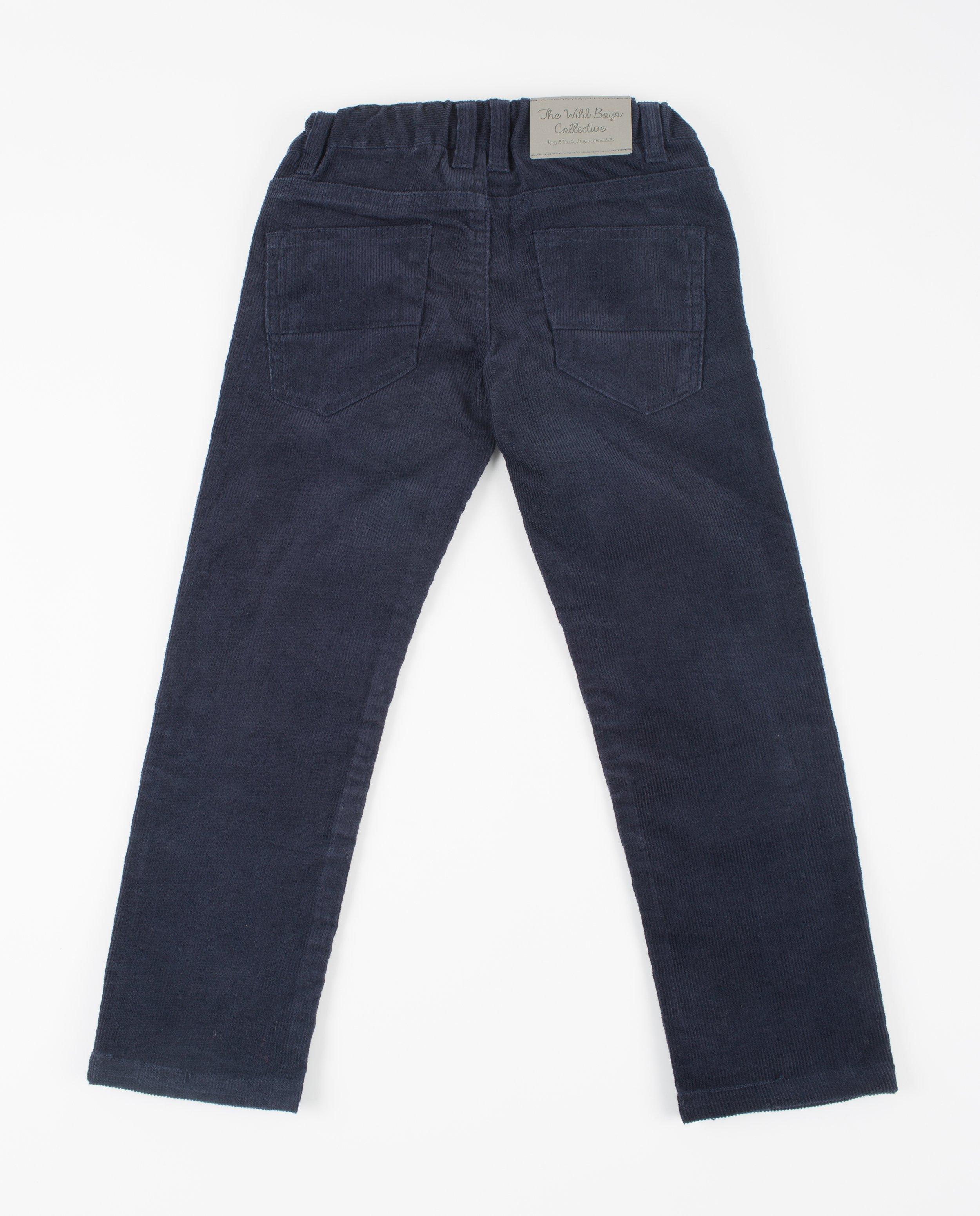 Broeken - Corduroy broek met rechte pijpen