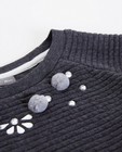 Sweats - Geribde sweater van biokatoen