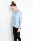 Hemden - Pastelblauwe blouse