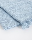 Bonneterie - Pastelblauwe zachte sjaal