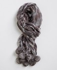 Sjaal met zachte pompons - null - JBC