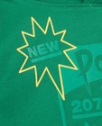 T-shirts - Groene longsleeve met kap ZulupaPUWA