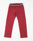 Rode broek met riem Samson - null - Fred & Samson
