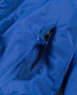 Manteaux - Donkerblauwe jas met pelsen voering