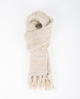 Gebreide sjaal met gekleurd garen - null - JBC