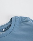 T-shirts - Donkerblauwe longsleeve van biokatoen