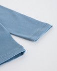 T-shirts - Donkerblauwe longsleeve van biokatoen