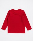 T-shirts - Rode longsleeve met print Rox