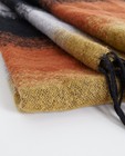 Breigoed - Sjaal met gekleurde stroken