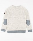 Sweaters - Grijze gebreide sweater