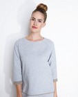 Sweaters - Grijze sweater van een biokatoenmix