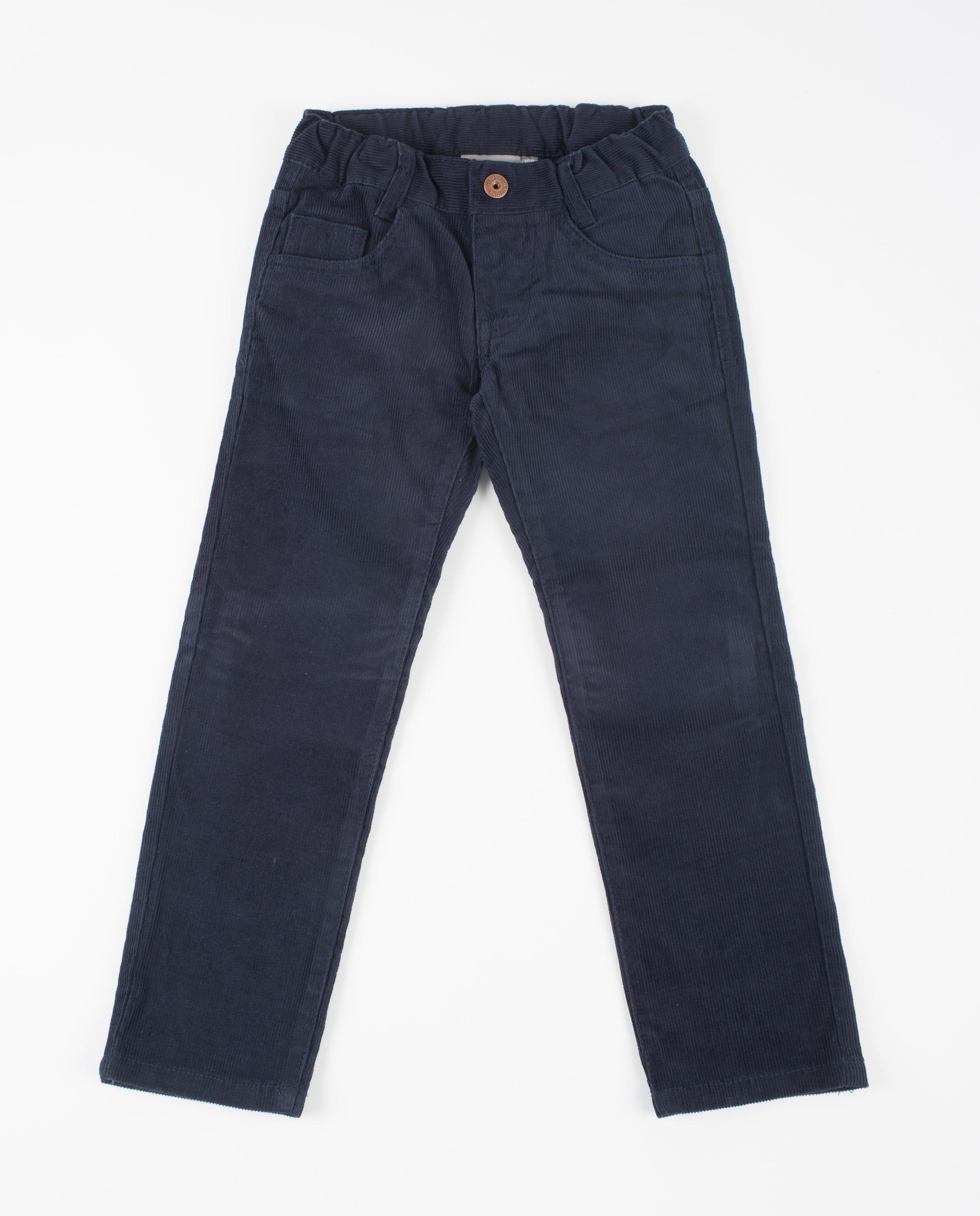 Corduroy broek met rechte pijpen - null - JBC