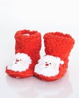 Fluffy pantoffels met sneeuwman - null - JBC
