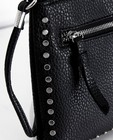 Handtassen - Zwarte schoudertas met studs