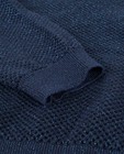 Truien - Blauwe trui met glitterdraad
