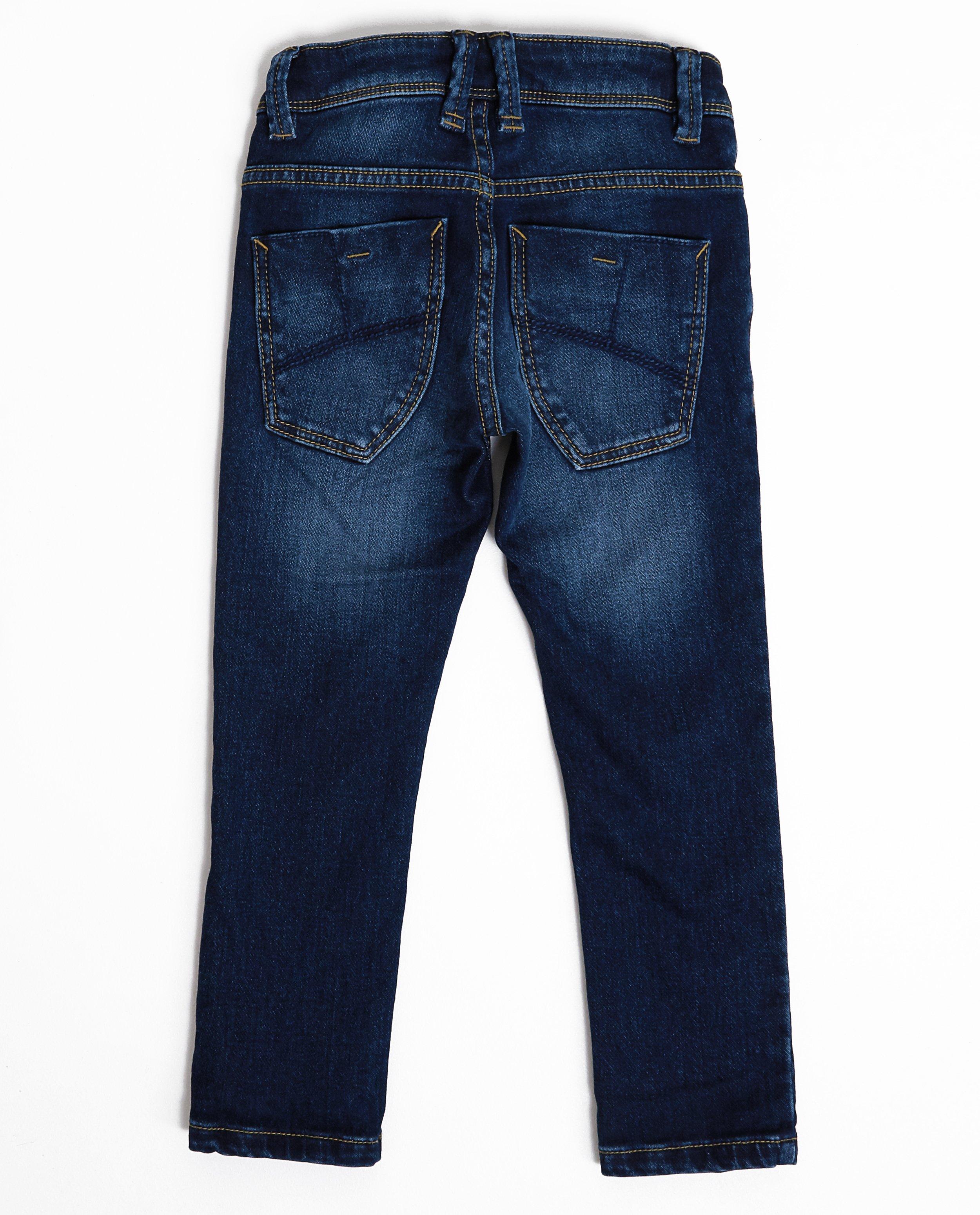 Jeans - Skinny van sweat denim