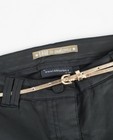 Pantalons - Zwarte broek met coating I AM