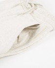 Pantalons - Zandkleurige sweatbroek