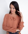 Hemden - Roestkleurige blouse