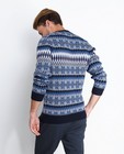 Truien - Wollen trui met fair isle patroon