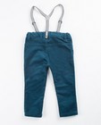 Pantalons - Corduroy broek met bretels