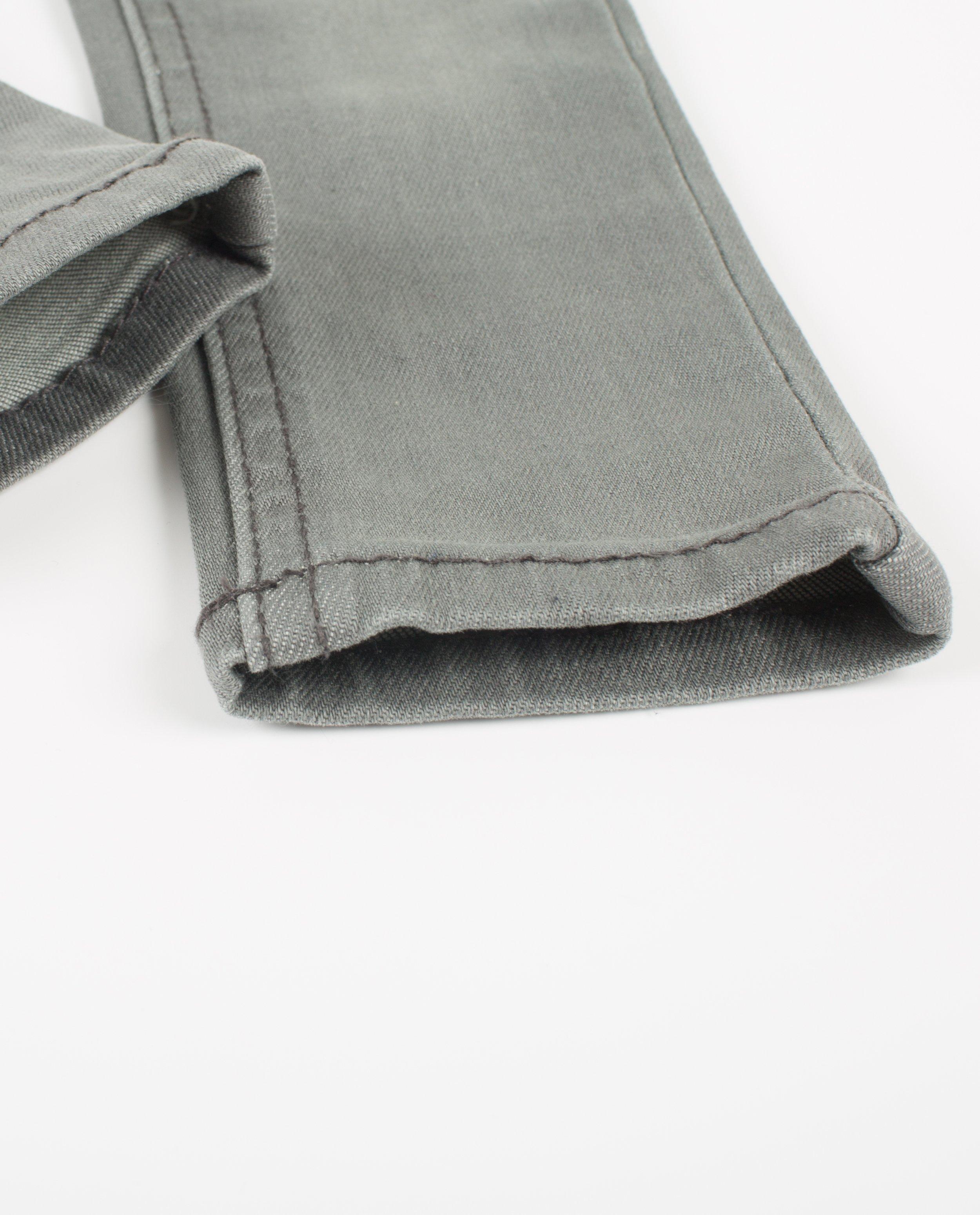 Jeans - Grijze jeans met bretels