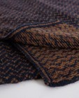 Breigoed - Wollen sjaal met zigzagpatroon
