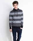 Sweaters - Grijze sweater met strepen