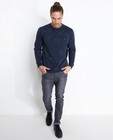 Sweats - Blauwe sweater met print