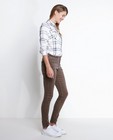 Pantalons - Corduroy broek met skinny pijpen