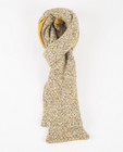 Gebreide sjaal met fleece - null - JBC