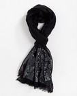 Zwarte sjaal met pailletten - null - JBC