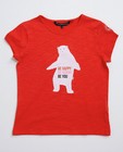 Rood T-shirt van biokatoen I AM - null - I AM
