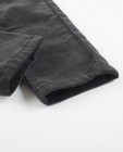 Pantalons - Grijze fluwelen broek