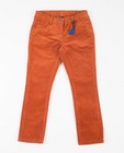 Pantalons - Roestbruine corduroy broek